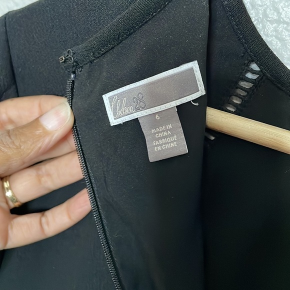 CHELSEA28 Dress With Bell Sleeves | Black | Size 6 - Picture 9 of 9